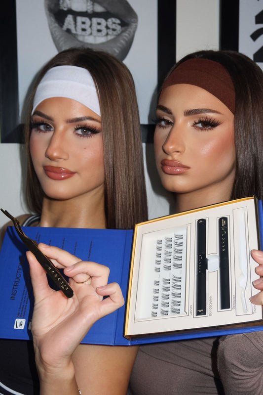 NancéBeauty Soft Luxe Cluster Lashes – Seamless, Lightweight & Reusable