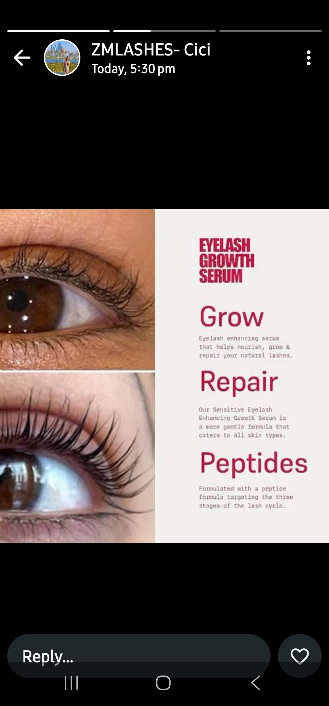 LashÉlixir Growth Serum